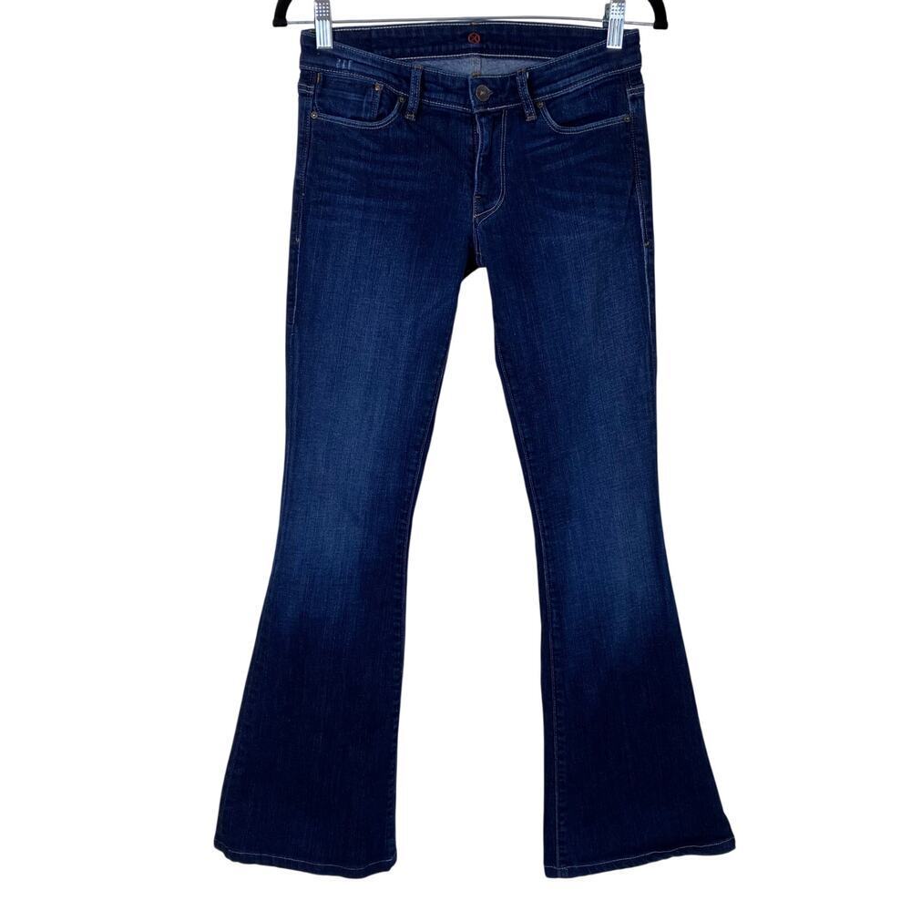 Sinclair MFGRP ‘Ellis’ Low Rise Flared Jeans Dark Wash Sz 27 Y2K USA Made